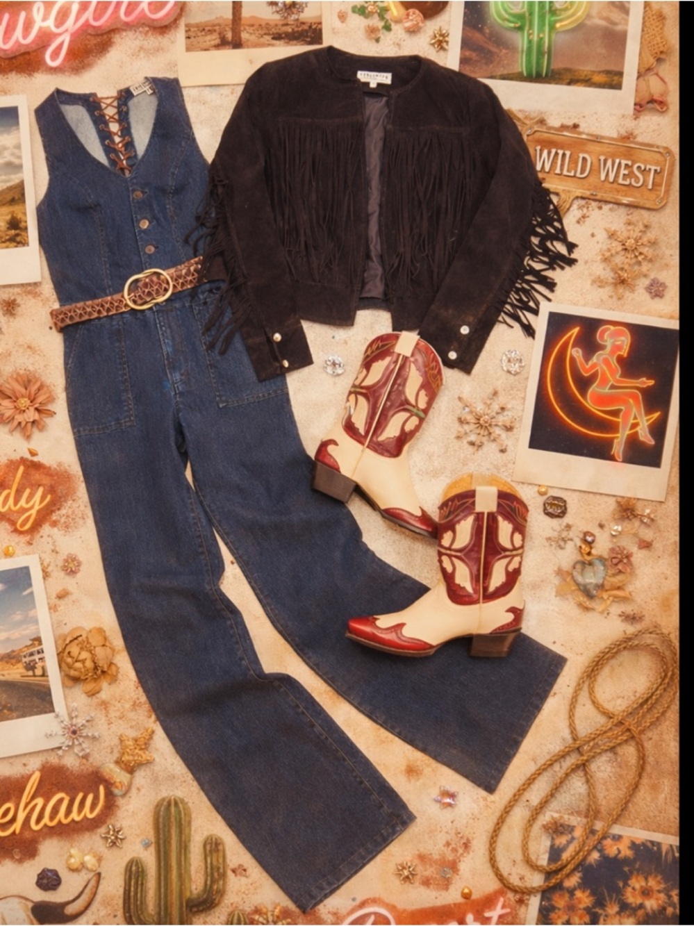 Idyllwind Dark Blue Denim Jumpsuit - First Release -SOLD OUT